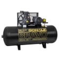 Compressor de Ar Pistão 15 Pés 200LTS Bravo 140 LBS Monofásico CSL15BR/200L SCHULZ