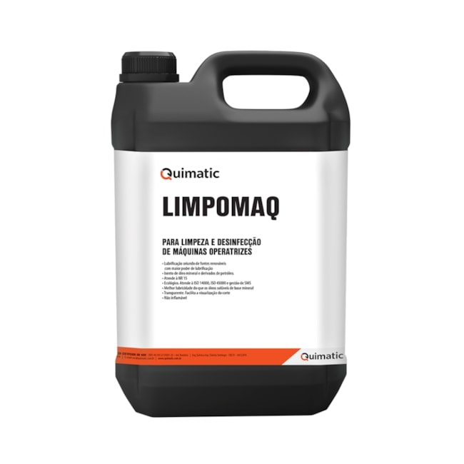 Concentrado para Limpeza 5 Litros LIMPOMAQ QUIMATIC-3142db47-fae9-480f-9eda-8170e88157c6