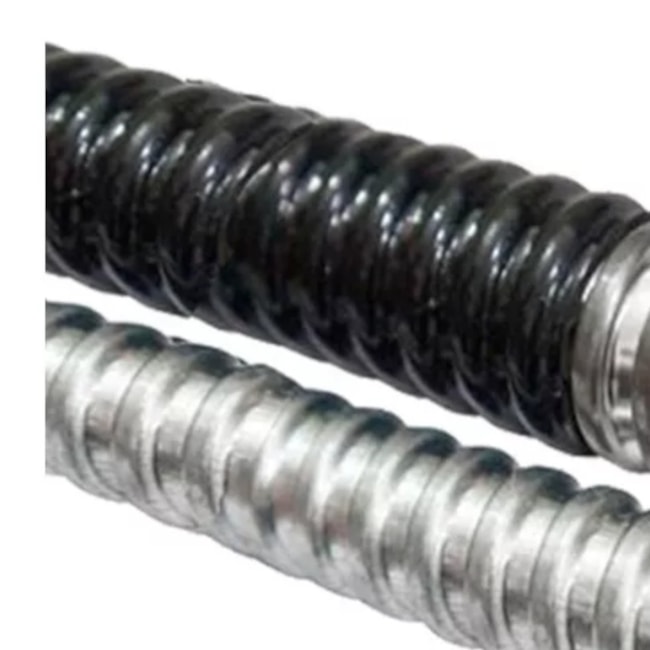 Conduíte Corrugado Preto Aço 1.1/4