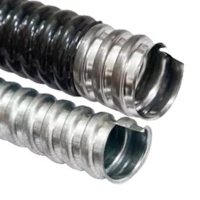 Conduíte Corrugado Preto Aço 1.1/4