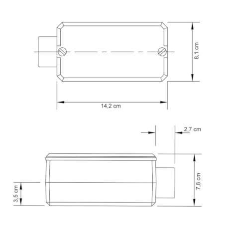 Condulete Fixo 1.1/2