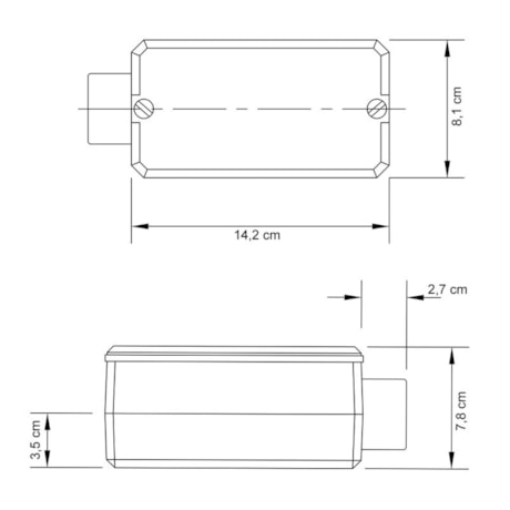 Condulete Fixo 1.1/2