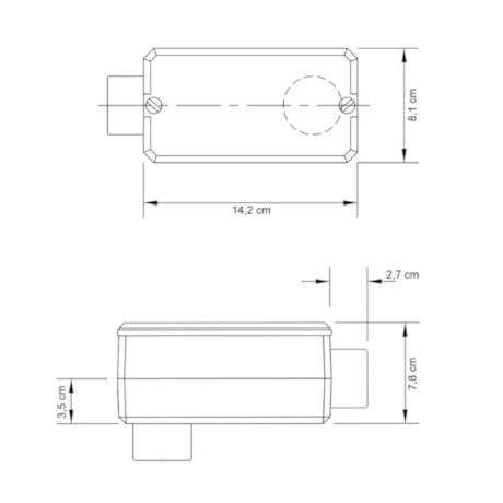 Condulete Fixo 1.1/2