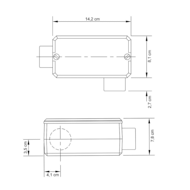 Condulete Fixo 1.1/2