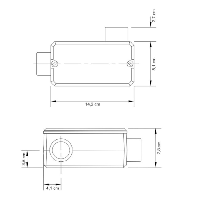 Condulete Fixo 1.1/2