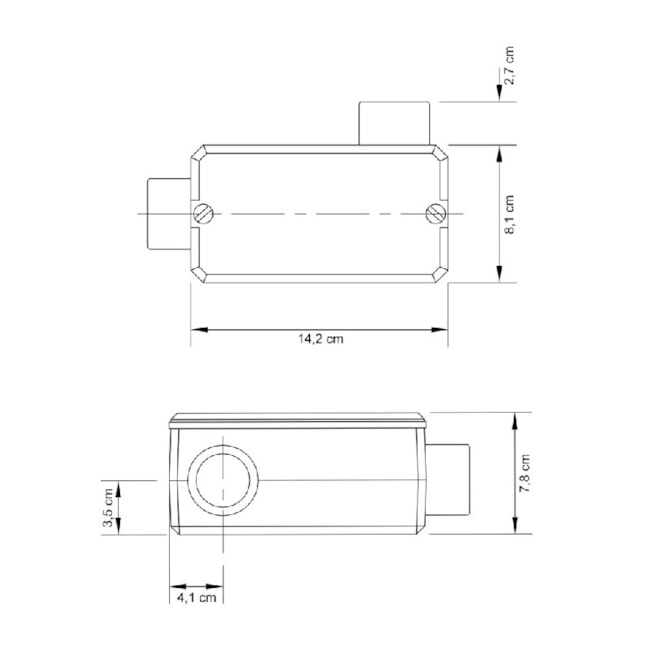 Condulete Fixo 1.1/2