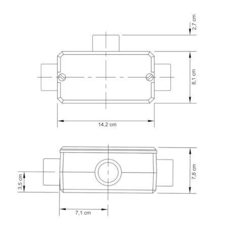Condulete Fixo 1.1/2