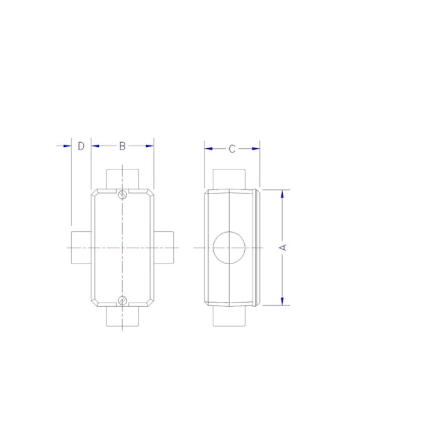 Condulete Fixo 1.1/2