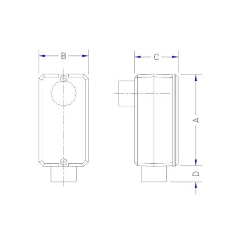 Condulete Fixo 1/2