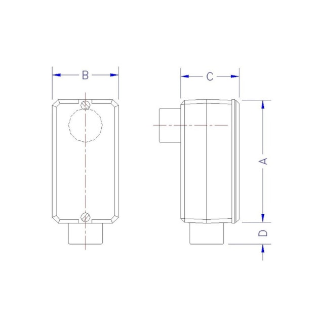 Condulete Fixo 1/2