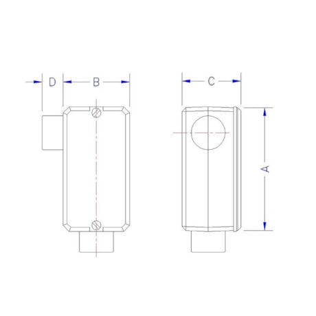 Condulete Fixo 1/2