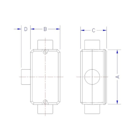 Condulete Fixo 1/2