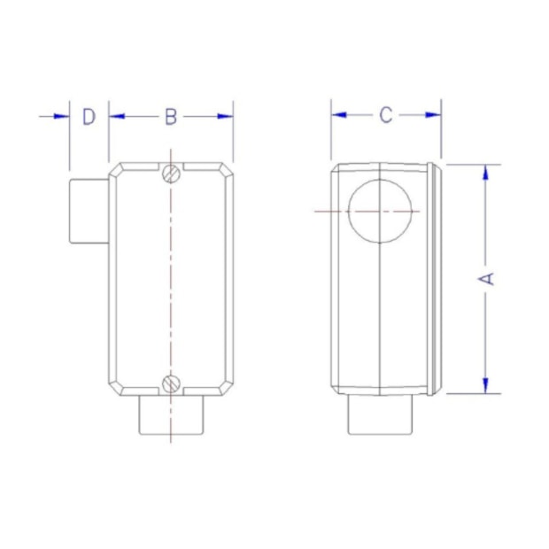 Condulete Fixo 1