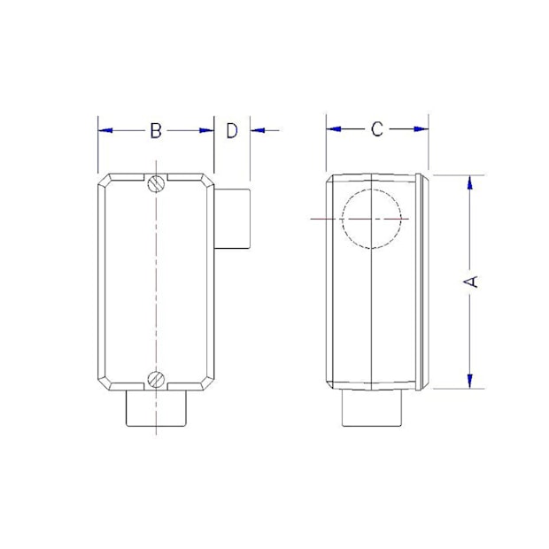 Condulete Fixo 1