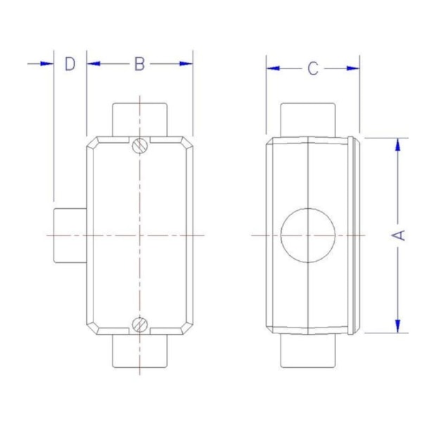 Condulete Fixo 1