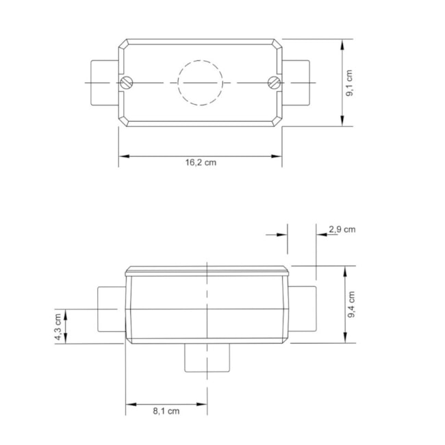 Condulete Fixo 2