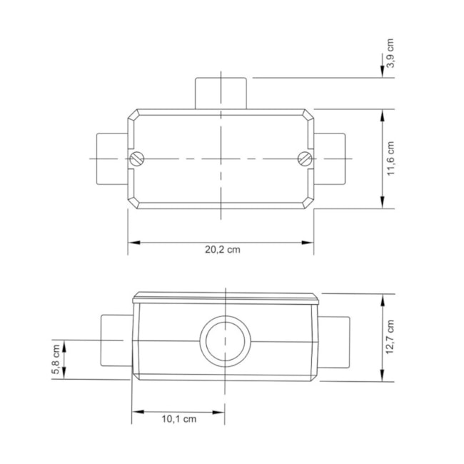 Condulete Fixo 3/4