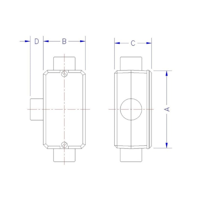 Condulete Fixo 3/4