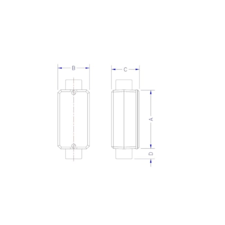 Condulete Fixo 3/4