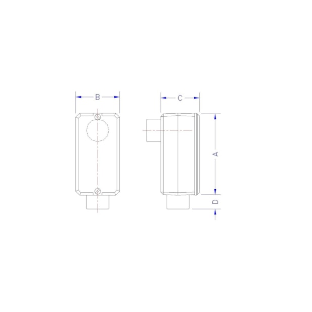 Condulete Fixo 3/4