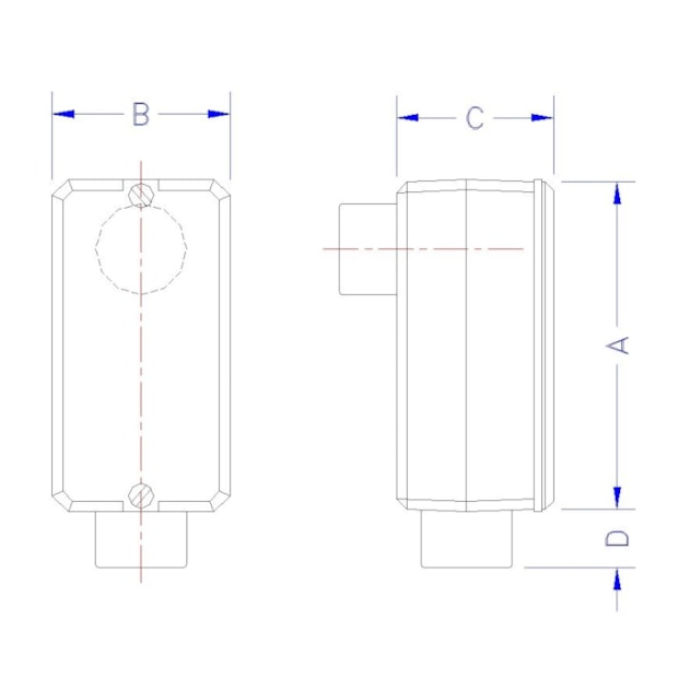 Condulete Fixo 3/4