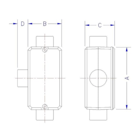 Condulete Fixo 3/4