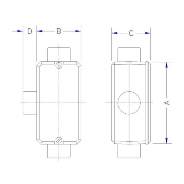 Condulete Fixo 3/4