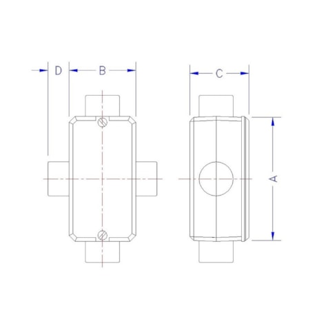 Condulete Fixo 3/4