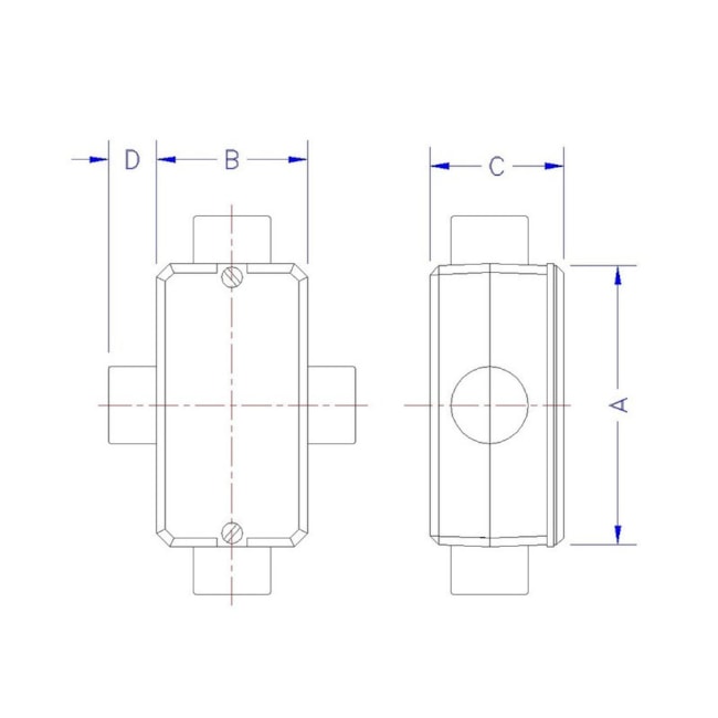 Condulete Fixo 3/4