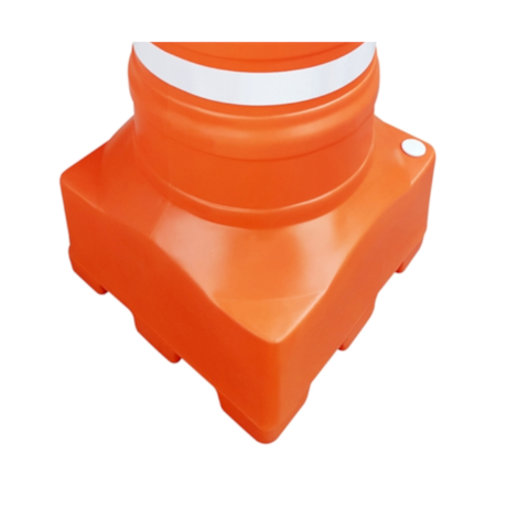 Cone Balizador 58x58cm 110cm Laranja Refletivo 600.30093 PLASTCOR-97fe6cca-561b-46f4-81ea-bdb6458669bf
