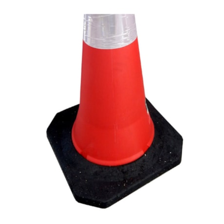Cone de Sinalização 1 Metro Laranja e Branco Refletivo CG10050 CARBOGRAFITE-83b2fb4c-21ac-48f6-aaeb-65a655aa81a9
