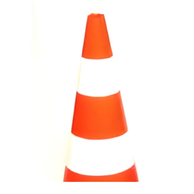 Cone de Sinalização 50 cm Laranja e Branco CG50007 CARBOGRAFITE-57ccea13-8541-4347-a261-37daec6dbc0a