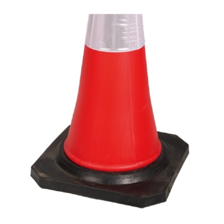 Cone de Sinalização 50 cm Laranja e Branco Refletivo CG50018 CARBOGRAFITE-a5c78420-5e21-4284-8263-75d18e2ab902