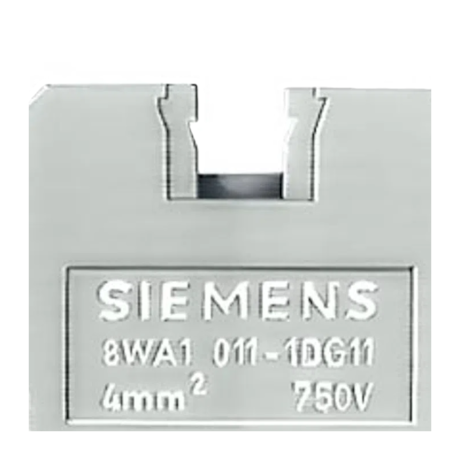 Conector de Passagem Parafuso 4mm 8WA10111DG11 SIEMENS-7a00c349-8780-4dab-be5d-8d3e535cf729