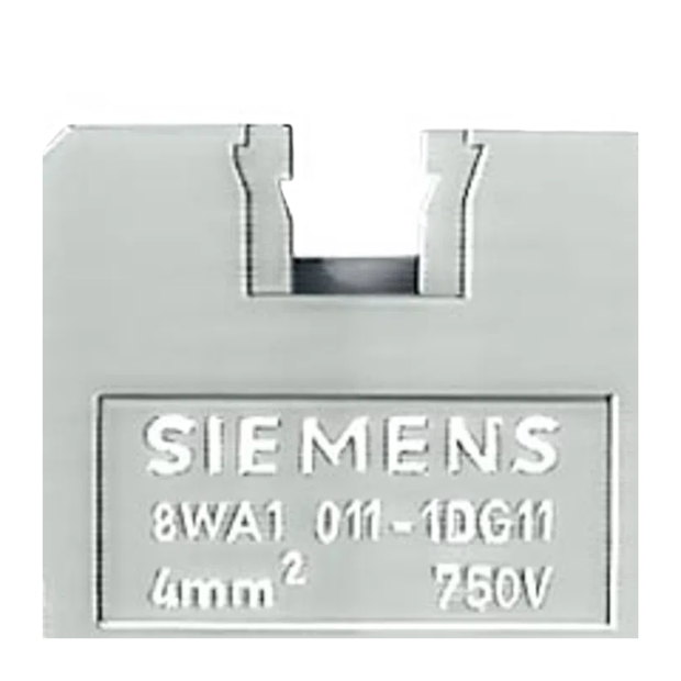 Conector de Passagem Parafuso 4mm 8WA10111DG11 SIEMENS-8d26a466-dd6c-459b-b1c5-50fb3d84c6c3