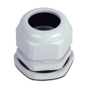 Conector Prensa Cabo PG16 14mm Nylon Cinza S803CI STECK