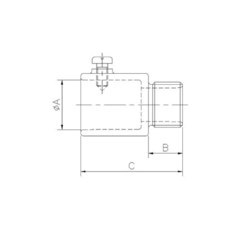 Conector Reto sem Rosca 1/2