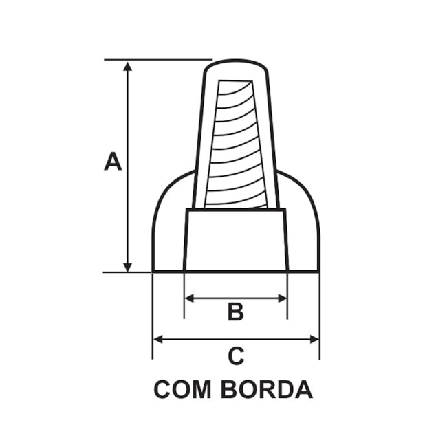 Conector Torção com Borda 2x6mm² CT0101 DECORLUX-5b58e30d-670c-48ed-af37-c9de363c7fc9