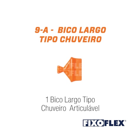 Conexão Bico Largo Tipo Chuveiro Articulável 6mm 9-A TAPMATIC-77211e0c-7963-4a7b-a383-522ac8e2e884