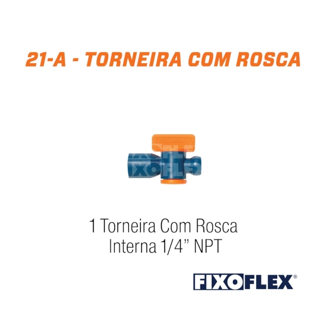 Conexão Torneira com Rosca Interna 1/4