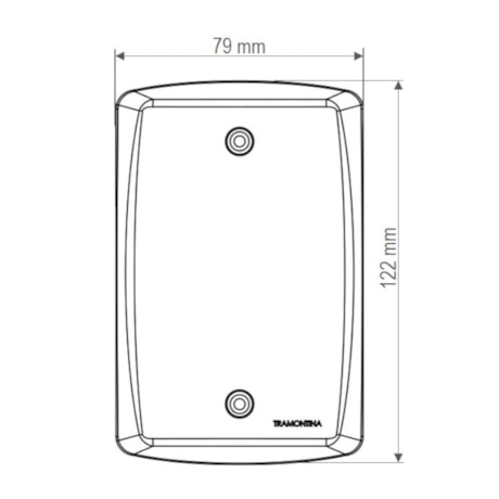 Conjunto 4x2 com 1 Interruptor Paralelo 10A 250V 1 Tomada 2P+T 10A 250V TRAMONTINA ELETRIK-a3f3fe06-6760-47ca-84e2-b5205c529f4e
