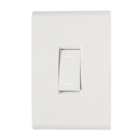 Conjunto 4x2 com 1 Interruptor Simples 10A 250V 57170001 TRAMONTINA ELETRIK