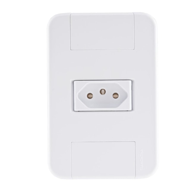 Conjunto 4x2 com 1 Tomada 2P+T 20A 250V 57240013 Tablet Branco 57240013 TRAMONTINA ELETRIK-68004615-dd64-4d43-a8da-273a2e8dde82