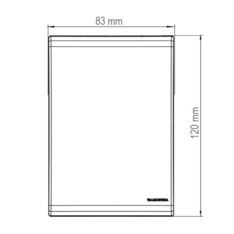 Conjunto 4x2 com 1 Tomada 2P+T 20A 250V Vermelha 57170015 TRAMONTINA ELETRIK-3f8318cd-9bda-4da3-96f9-a5db45b2af1b