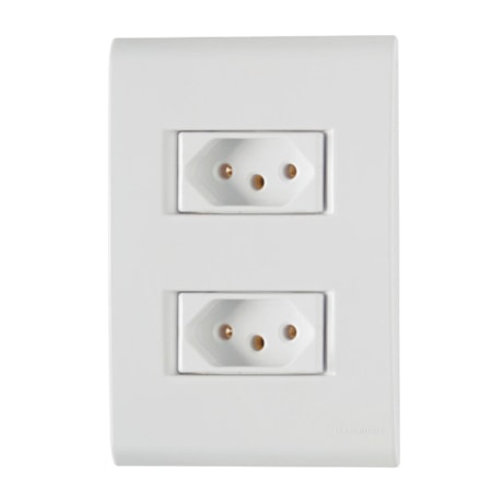 Conjunto 4x2 com 2 Tomadas 2P+T 20A 250V 57170066 TRAMONTINA ELETRIK-e7c7e325-d276-4871-b542-813bd7e361c7