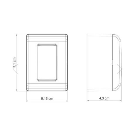 Conjunto Caixa com 1 Tomada 2P+T 10A 250V 57304/002 TRAMONTINA ELETRIK-b702a39e-c3e6-4195-900f-003be395ee69
