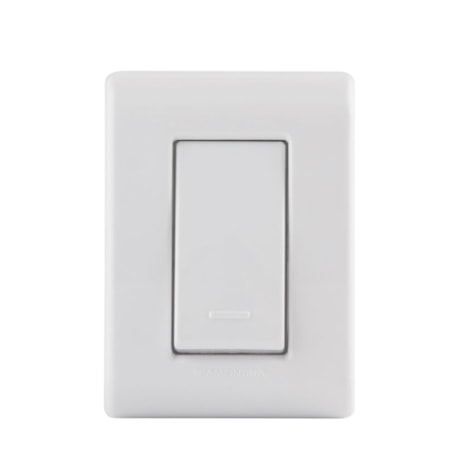 Conjunto Caixa de Sobrepor 1P 1 Interruptor 10A Branco LizFlex 57304001 TRAMONTINA ELETRIK-80d94d55-54f4-409a-9ff9-72026c6fe8d1