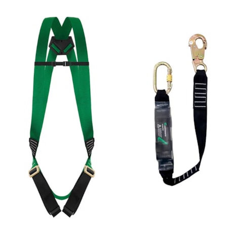 Conjunto Cinto de Segurança Paraquedista com Talabarte CG 750PE CARBOGRAFITE-7568771c-e555-49a7-a2dd-4e7c469994d8