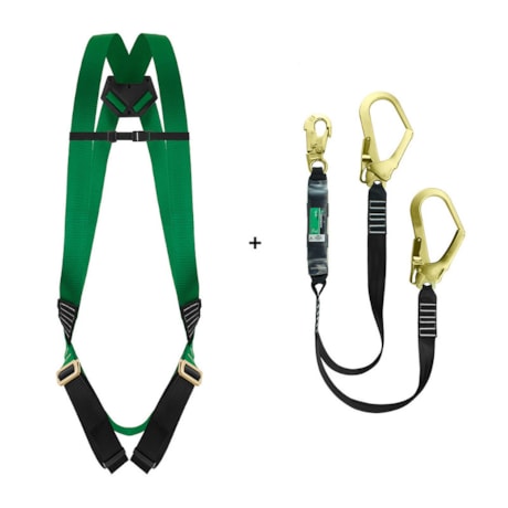 Conjunto Cinto de Segurança Paraquedista com Talabarte CG 750YE CARBOGRAFITE-2a66580a-23d6-46ea-a7da-e3cc741d75f1