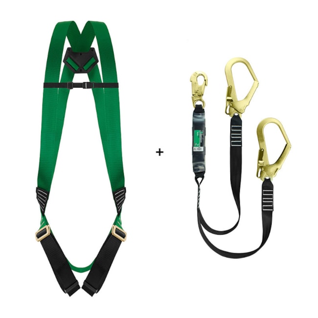 Conjunto Cinto de Segurança Paraquedista com Talabarte CG 750YE CARBOGRAFITE-76a6a46e-2614-4abf-9ffe-34e27b172e8f